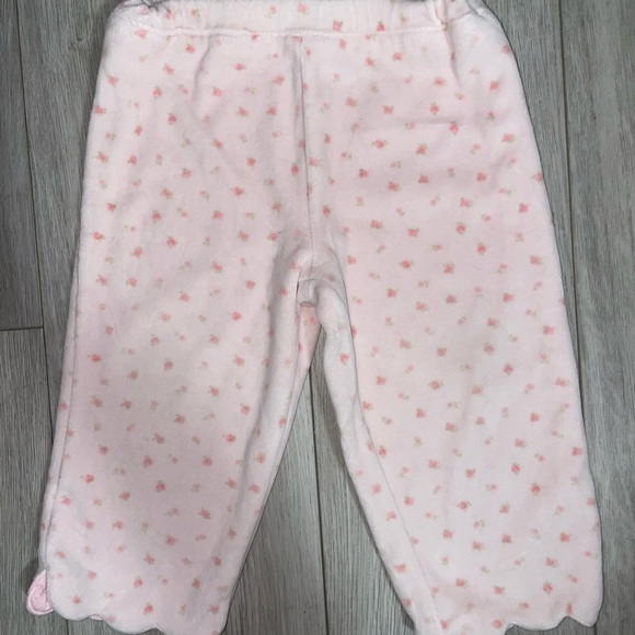 5/$15 Lydia Jane Pink Floral Pants - Picture 1 of 5